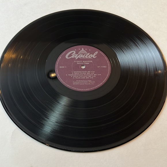 Sammy Hagar, street machine, vintage vinyl record 1979. - Picture 5 of 7